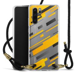 Carry Case Transparent Leather black/gold