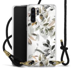 Carry Case Transparent Leather black/gold