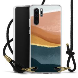 Carry Case Transparent Leather black/gold