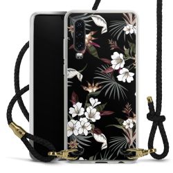 Carry Case Transparent Leather black/gold