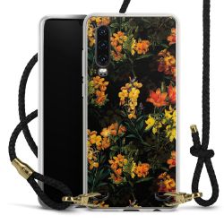 Carry Case Transparent Leather black/gold