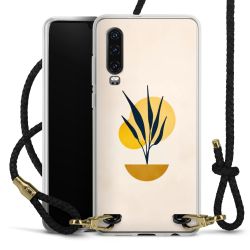 Carry Case Transparent Leather black/gold