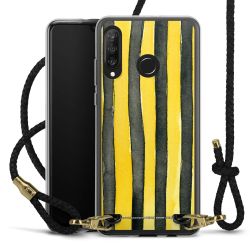 Carry Case Transparent Leather black/gold