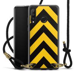 Carry Case Transparent Leather black/gold