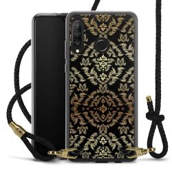 Carry Case Transparent Leather black/gold