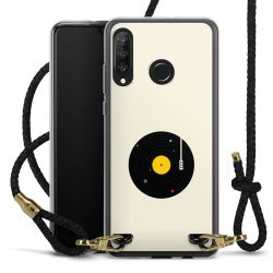 Carry Case Transparent Leather black/gold