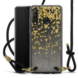 Carry Case Transparent Leather black/gold