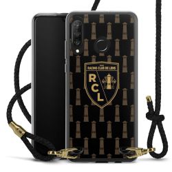 Carry Case Transparent Leather black/gold