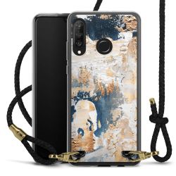 Carry Case Transparent Leather black/gold