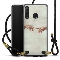 Carry Case Transparent Leather black/gold