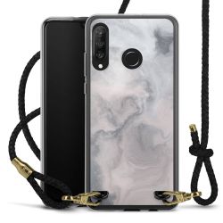 Carry Case Transparent Leather black/gold