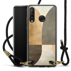 Carry Case Transparent Leather black/gold