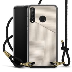 Carry Case Transparent Leather black/gold