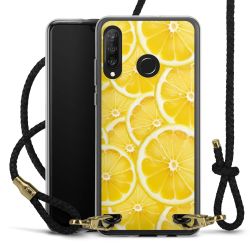 Carry Case Transparent Leather black/gold