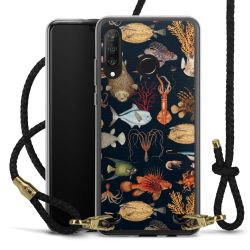 Carry Case Transparent Leather black/gold