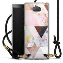 Carry Case Transparent Leather black/gold