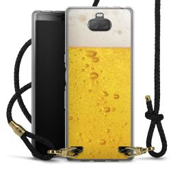 Carry Case Transparent Leather black/gold