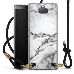 Carry Case Transparent Leather black/gold