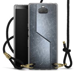 Carry Case Transparent Leather black/gold