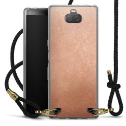 Carry Case Transparent Leather black/gold