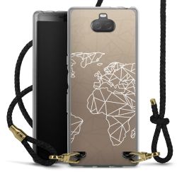 Carry Case Transparent Leather black/gold