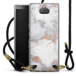 Carry Case Transparent Leather black/gold