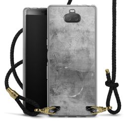 Carry Case Transparent Leather black/gold