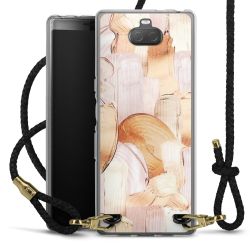 Carry Case Transparent Leather black/gold