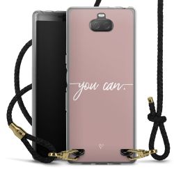 Carry Case Transparent Leather black/gold