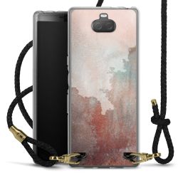 Carry Case Transparent Leather black/gold