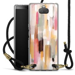 Carry Case Transparent Leather black/gold