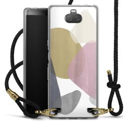 Carry Case Transparent Leather black/gold