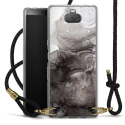 Carry Case Transparent Leather black/gold