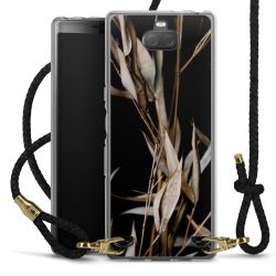 Carry Case Transparent Leather black/gold