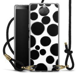 Carry Case Transparent Leather black/gold