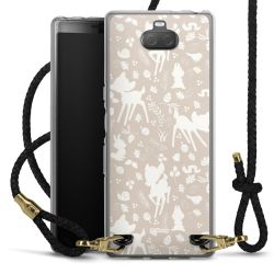 Carry Case Transparent Leather black/gold