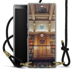 Carry Case Transparent Leather black/gold