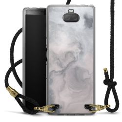 Carry Case Transparent Leather black/gold