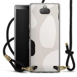 Carry Case Transparent Leather black/gold