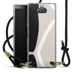 Carry Case Transparent Leather black/gold