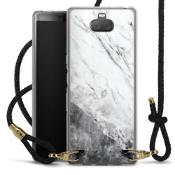 Carry Case Transparent Leather black/gold