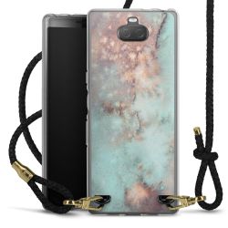 Carry Case Transparent Leather black/gold