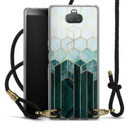 Carry Case Transparent Leather black/gold