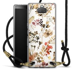 Carry Case Transparent Leather black/gold