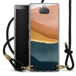 Carry Case Transparent Leather black/gold