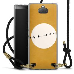 Carry Case Transparent Leather black/gold