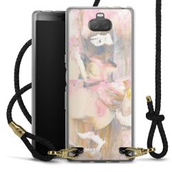 Carry Case Transparent Leather black/gold