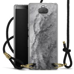 Carry Case Transparent Leather black/gold