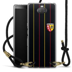 Carry Case Transparent Leather black/gold