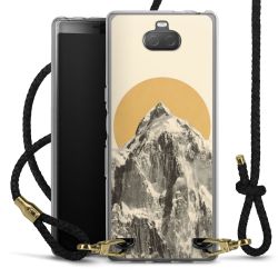 Carry Case Transparent Leather black/gold